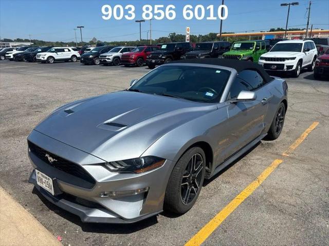2020 Ford Mustang EcoBoost Premium Convertible for sale in Pittsburg, TX