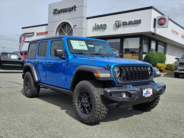 2024 Jeep Wrangler 4xe WRANGLER 4-DOOR WILLYS 4xe