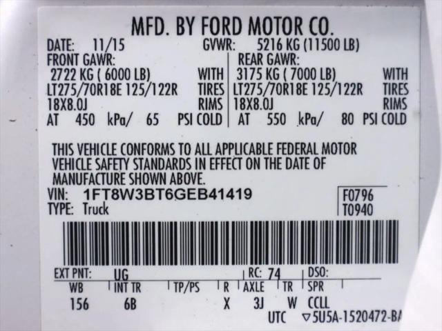 2016 Ford F-350 LARIAT