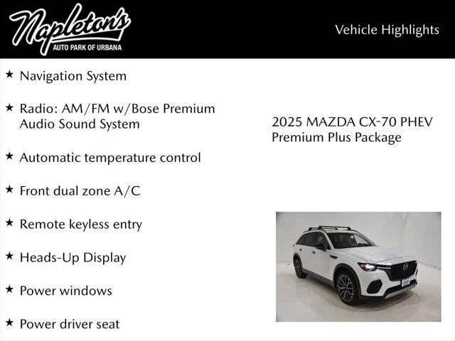 2025 Mazda CX-70 Premium Plus Package