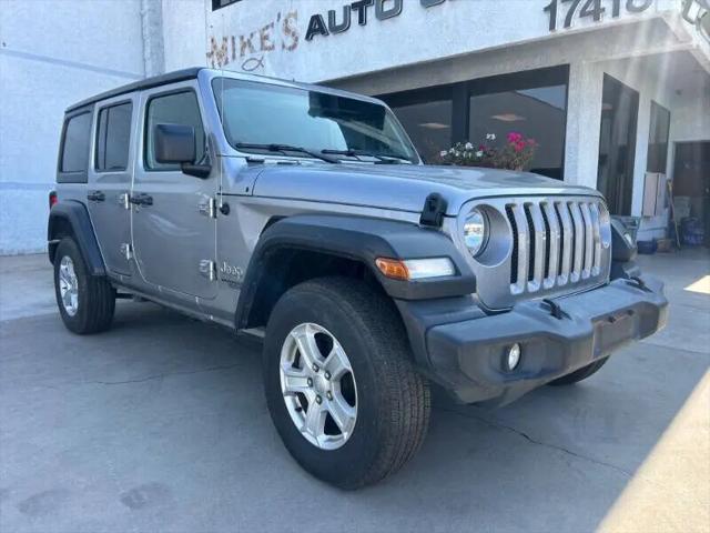 2019 Jeep Wrangler Unlimited Sport S 4x4 for sale in Bellflower, CA
