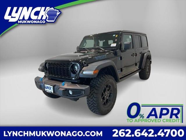 2024 Jeep Wrangler 4xe WRANGLER 4-DOOR WILLYS 4xe