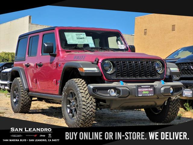 2024 Jeep Wrangler 4xe WRANGLER 4-DOOR WILLYS 4xe