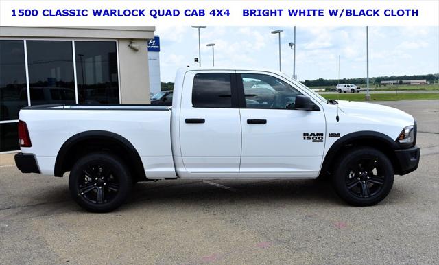 2024 RAM Ram 1500 Classic RAM 1500 CLASSIC WARLOCK QUAD CAB 4X4 64 BOX