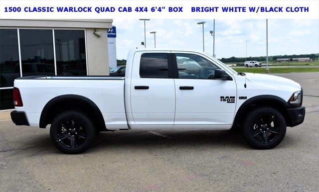 2024 RAM Ram 1500 Classic RAM 1500 CLASSIC WARLOCK QUAD CAB 4X4 64 BOX