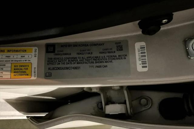 2021 Chevrolet Spark FWD 1LT Automatic