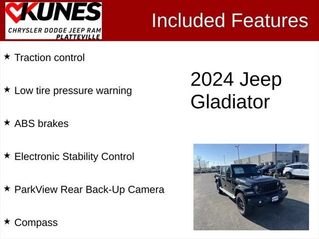 2024 Jeep Gladiator GLADIATOR WILLYS 4X4