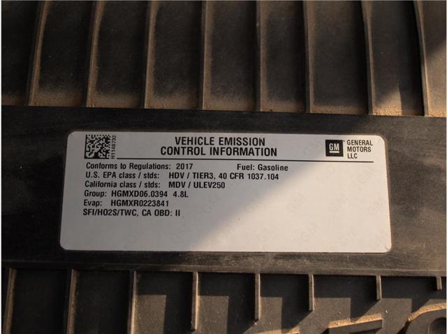 2017 GMC Savana 2500 Work Van