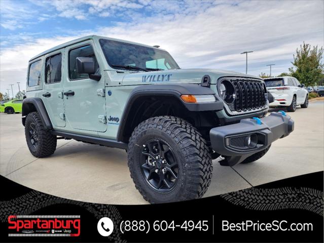 2024 Jeep Wrangler 4xe WRANGLER 4-DOOR WILLYS 4xe