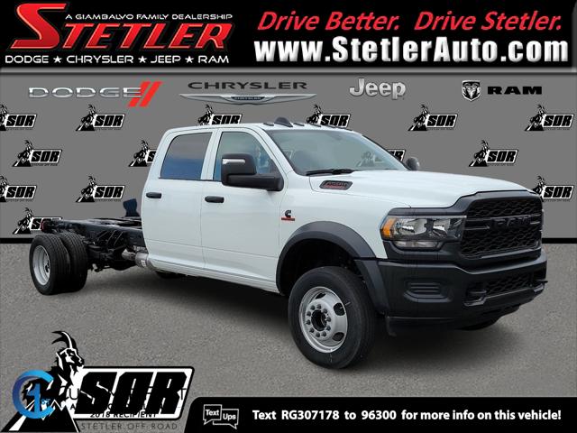 2024 RAM Ram 5500 Chassis Cab RAM 5500 TRADESMAN CHASSIS CREW CAB 4X4 84 CA