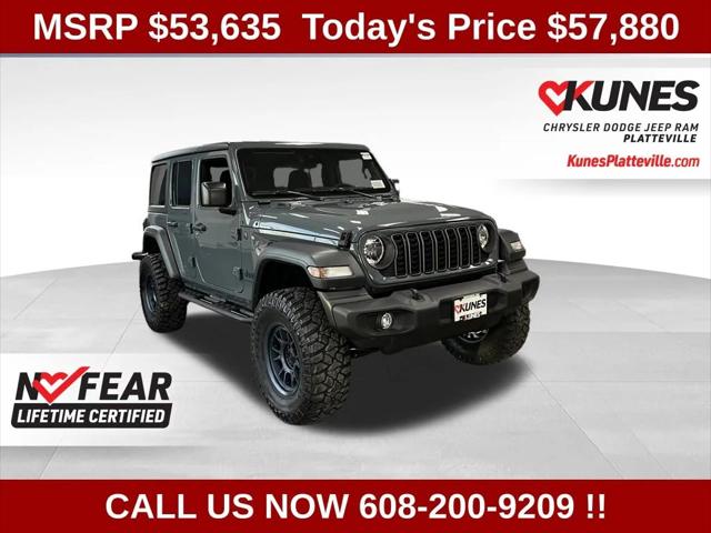 2024 Jeep Wrangler WRANGLER 4-DOOR SPORT S