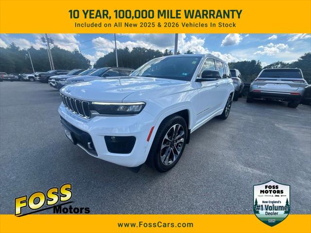 2022 Jeep Grand Cherokee Overland 4x4 for sale in Exeter, NH