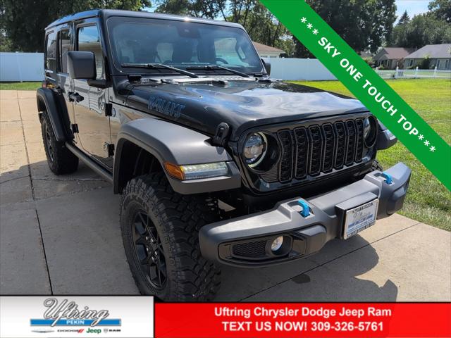 2024 Jeep Wrangler 4xe WRANGLER 4-DOOR WILLYS 4xe