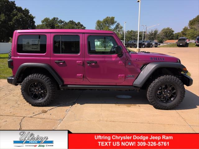 2024 Jeep Wrangler 4xe WRANGLER 4-DOOR WILLYS 4xe