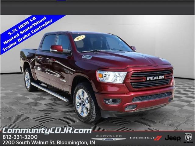 2021 Ram 1500 Big Horn Crew Cab 4x4 5'7" Box for sale in Bloomington, IN