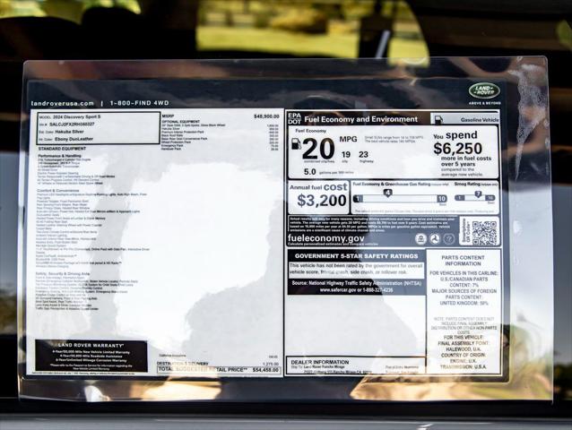 2024 Land Rover Discovery Sport Core S