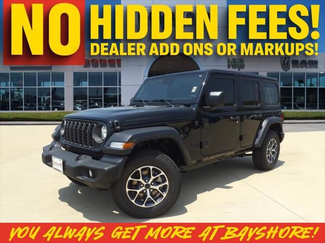 2024 Jeep Wrangler WRANGLER 4-DOOR SPORT S
