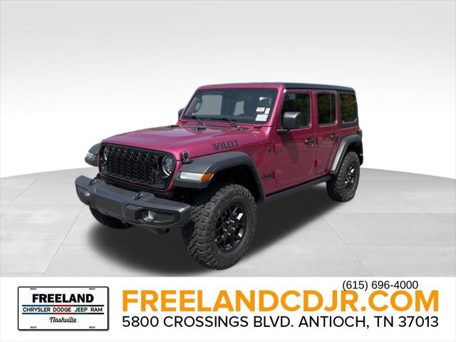 2024 Jeep Wrangler WRANGLER 4-DOOR WILLYS