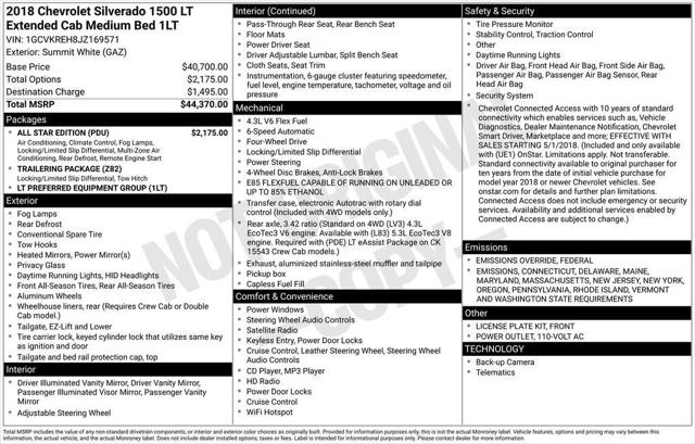2018 Chevrolet Silverado 1500 1LT 2018 Chevrolet Silverado 1500 1LT