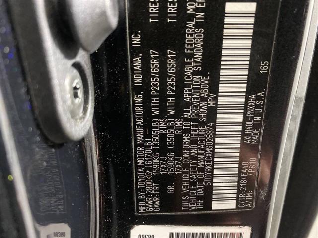 2021 Toyota Sienna XLE