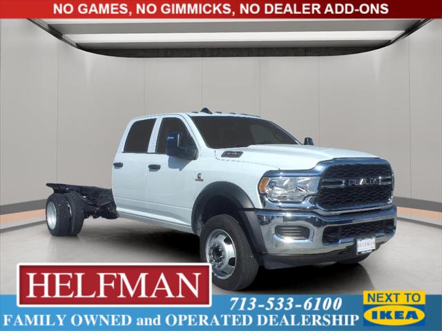2024 RAM Ram 5500 Chassis Cab RAM 5500 TRADESMAN CHASSIS CREW CAB 4X4 84 CA