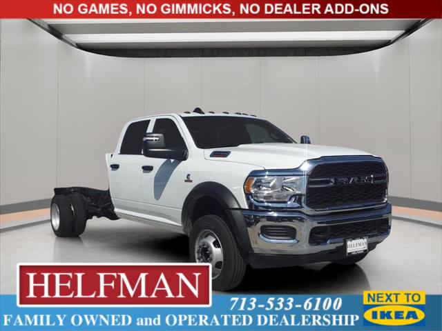 2024 RAM Ram 5500 Chassis Cab RAM 5500 TRADESMAN CHASSIS CREW CAB 4X4 84 CA