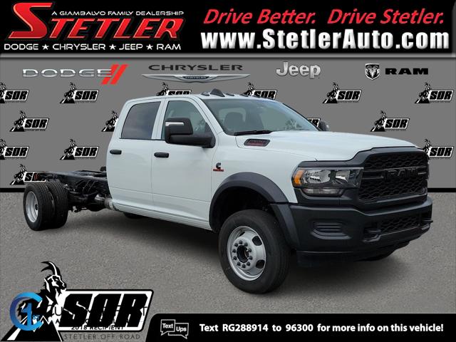 2024 RAM Ram 5500 Chassis Cab RAM 5500 TRADESMAN CHASSIS CREW CAB 4X4 84 CA