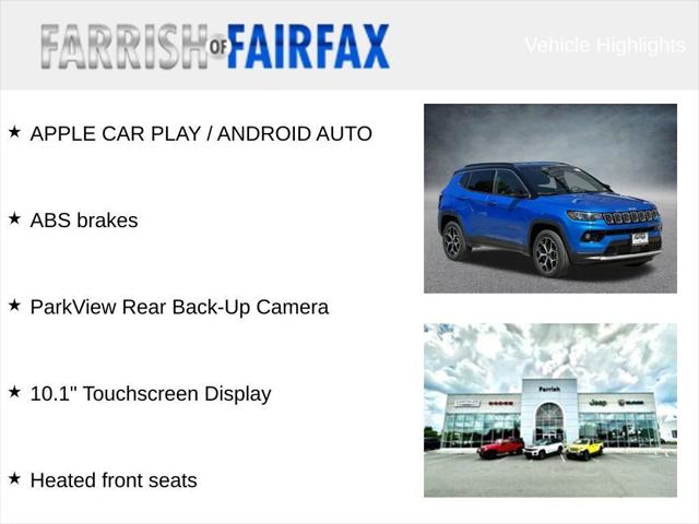 2025 Jeep Compass COMPASS LIMITED 4X4