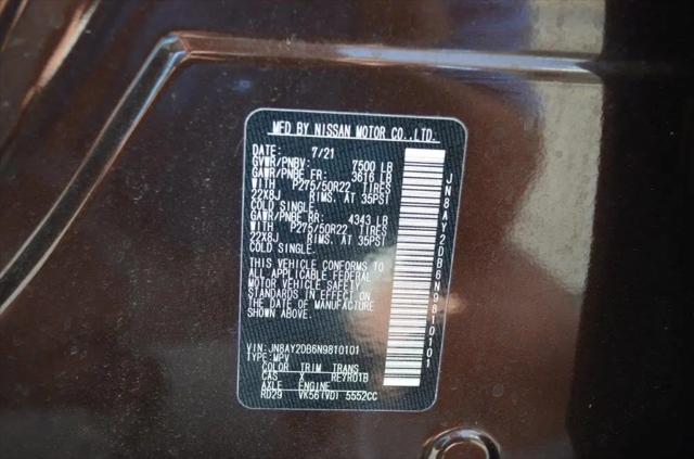 2022 Nissan Armada Platinum 4WD