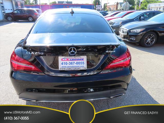 2018 Mercedes-Benz CLA 4MATIC