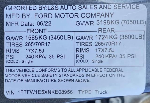 Used 2022 Ford F-150 For Sale in Pikeville, KY