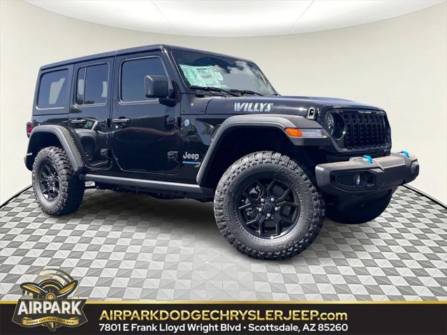 2024 Jeep Wrangler 4xe WRANGLER 4-DOOR WILLYS 4xe 2024 Jeep Wrangler 4xe WRANGLER 4-DOOR WILLYS 4xe