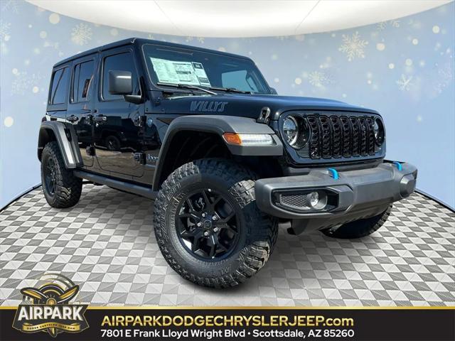 2024 Jeep Wrangler 4xe WRANGLER 4-DOOR WILLYS 4xe