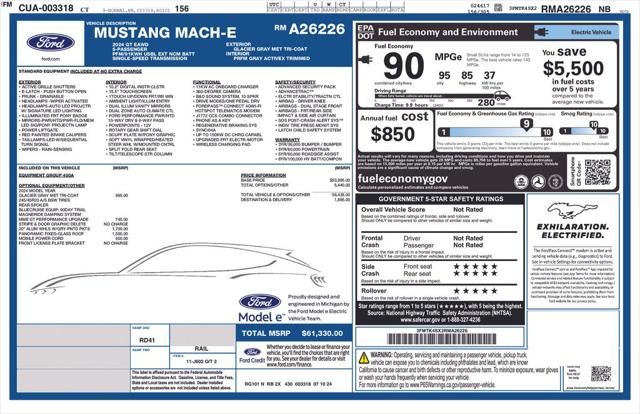 2024 Ford Mustang Mach-E GT