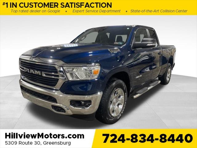 2021 RAM 1500 Big Horn Quad Cab 4x4 64 Box 2021 RAM 1500 Big Horn Quad Cab 4x4 64 Box