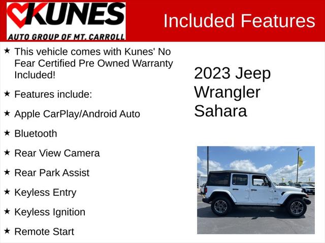 2023 Jeep Wrangler 4-Door Sahara 4x4