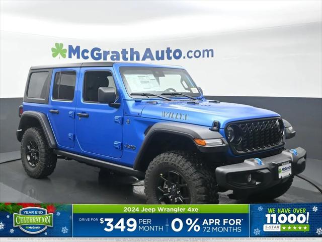 2024 Jeep Wrangler 4xe WRANGLER 4-DOOR WILLYS 4xe