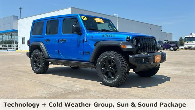 2021 Jeep Wrangler Unlimited Willys 4x4