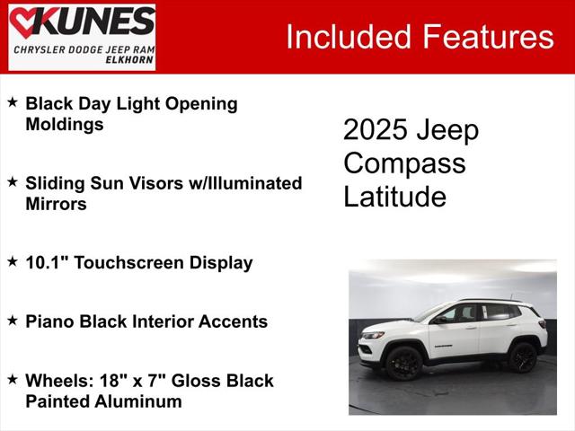 2025 Jeep Compass COMPASS LATITUDE 4X4