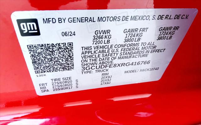 2024 Chevrolet Silverado 1500 4WD Crew Cab Standard Bed LT Trail Boss