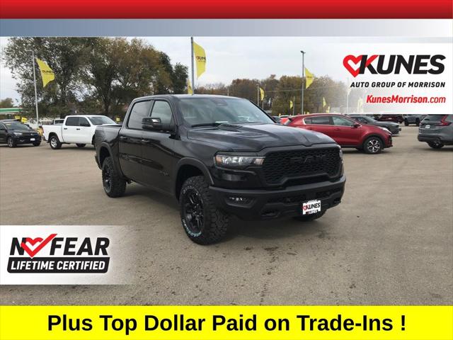 2025 RAM Ram 1500 RAM 1500 REBEL CREW CAB 4X4 57 BOX