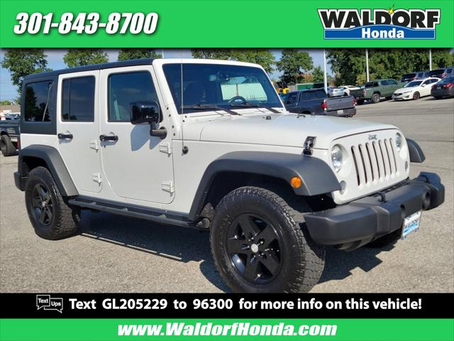 2016 Jeep Wrangler Unlimited Sport