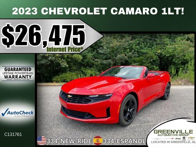 2023 Chevrolet Camaro RWD Convertible 1LT