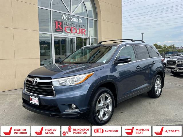2016 Toyota Highlander Limited V6 for sale in Renton, WA