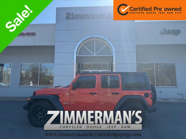 2020 Jeep Wrangler Unlimited Sport S 4X4