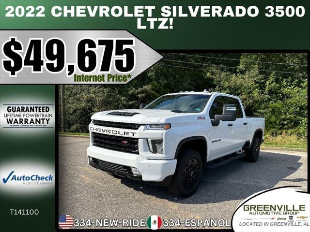 2022 Chevrolet Silverado 3500HD 4WD Crew Cab Standard Bed LTZ 2022 Chevrolet Silverado 3500HD 4WD Crew Cab Standard Bed LTZ