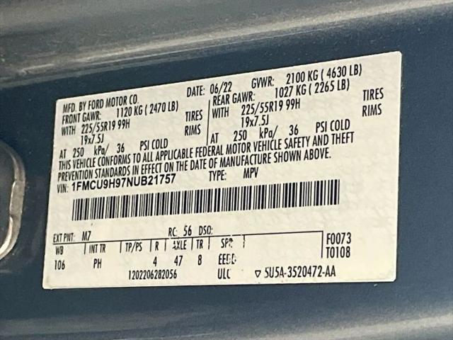 2022 Ford Escape SEL