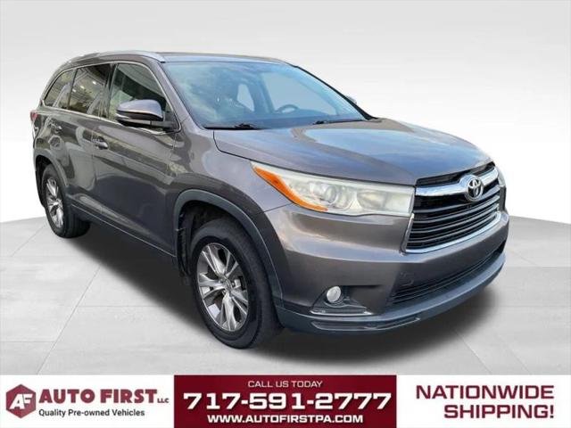 2014 Toyota Highlander XLE V6 for sale in Mechanicsburg, PA