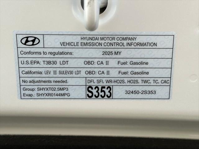 2025 Hyundai Santa Fe Calligraphy