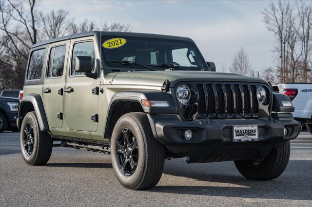 2021 Jeep Wrangler Unlimited Sport S 4x4